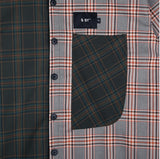 SSY(エスエスワイ)  half & half 1/2 shirt square orange