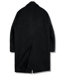 SSY(エスエスワイ)  overfit heavy plate wool single coat black