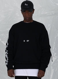 SSY(エスエスワイ)  webbing buckle ssy sweat shirt