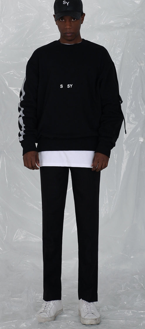 SSY(エスエスワイ)  webbing buckle ssy sweat shirt