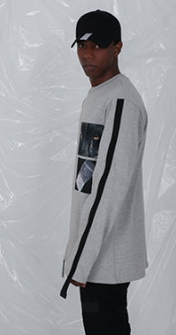 SSY(エスエスワイ)  3M webbing burn long sleeve - grey