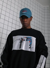 SSY(エスエスワイ)  Drill 3m sweat shirt