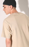 SSY(エスエスワイ)  S SY DAMAGE WASHING T-SHIRT BEIGE