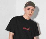 SSY(エスエスワイ)  S SY DAMAGE WASHING T-SHIRT BLACK