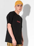 SSY(エスエスワイ)  S SY DAMAGE WASHING T-SHIRT BLACK