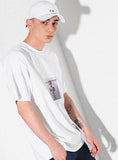 SSY(エスエスワイ)  S SY DEEP BLUE YOUTH T-SHIRT WHITE