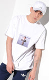 SSY(エスエスワイ)  S SY DEEP BLUE YOUTH T-SHIRT WHITE