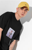 SSY(エスエスワイ)   S SY DEEP BLUE YOUTH T-SHIRT BLACK