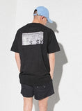 SSY(エスエスワイ)   S SY STATIC ERROR T-SHIRT BLACK