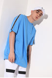 SSY(エスエスワイ)   S SY TAPE LOGO T-SHIRT SKY BLUE