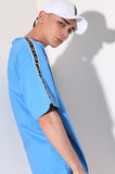 SSY(エスエスワイ)   S SY TAPE LOGO T-SHIRT SKY BLUE