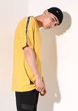 SSY(エスエスワイ)   S SY TAPE LOGO T-SHIRT YELLOW