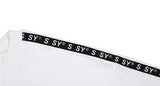 SSY(エスエスワイ)   S SY TAPE LOGO T-SHIRT WHITE