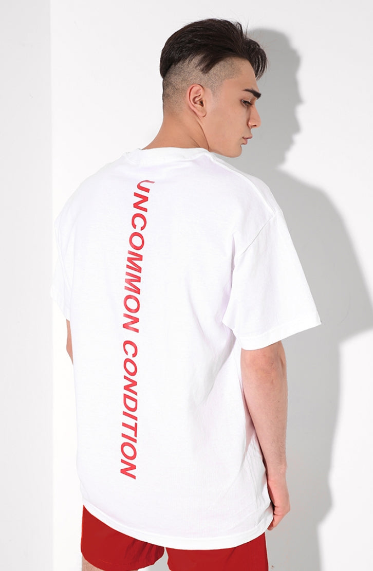 SSY(エスエスワイ)   S SY UNCOMMON CONDITION T-SHIRT WHITE