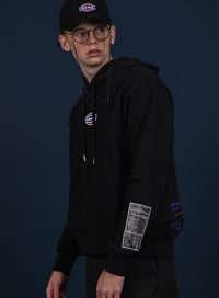 SSY(エスエスワイ)  FAGE heavy cotton hoody black