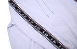 SSY(エスエスワイ)  wide tape hoody white