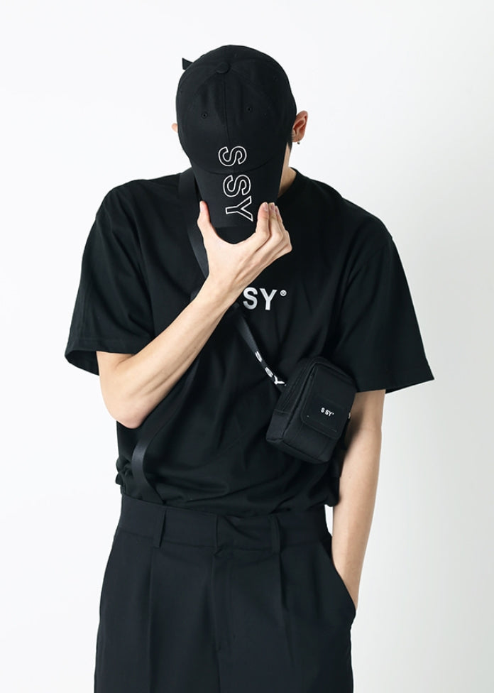 SSY(エスエスワイ)  burning mannequin t-shirt black