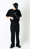 SSY(エスエスワイ)  burning mannequin t-shirt black