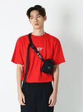 SSY(エスエスワイ)  burning mannequin t-shirt red