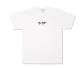 SSY(エスエスワイ)  burning mannequin t-shirt white