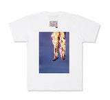 SSY(エスエスワイ)  burning mannequin t-shirt white