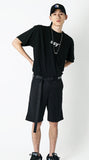 SSY(エスエスワイ)  italic ssy basic t-shrit black