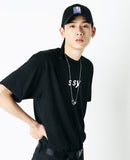 SSY(エスエスワイ)  italic ssy basic t-shrit black