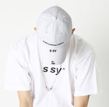 SSY(エスエスワイ)  italic ssy basic t-shrit white