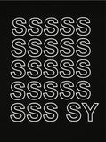 SSY(エスエスワイ)           SSSY t-shirt black