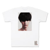 SSY(エスエスワイ)           hiddenface t-shirt white