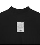 SSY(エスエスワイ)  half neck long sleeve black