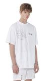 SSY(エスエスワイ)  venn diagram t-shirt white