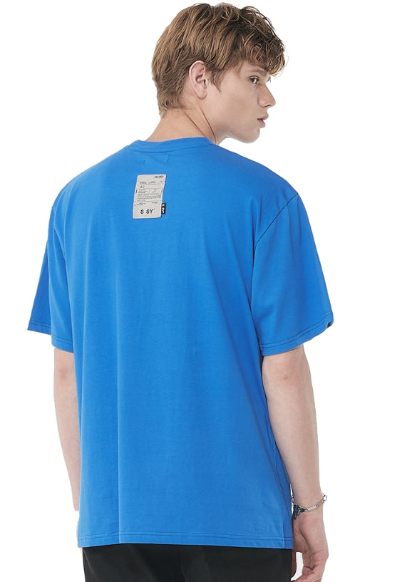 SSY(エスエスワイ)  venn diagram t-shirt blue