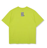 SSY(エスエスワイ)  algorism graph t-shirt neon