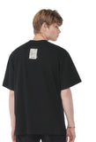 SSY(エスエスワイ)  algorism graph t-shirt black