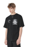 SSY(エスエスワイ)  algorism graph t-shirt black