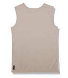 SSY(エスエスワイ)  modal lengthy sleeveless t-shirt beige