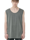 SSY(エスエスワイ)  modal lengthy sleeveless t-shirt khaki