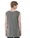 SSY(エスエスワイ)  modal lengthy sleeveless t-shirt khaki