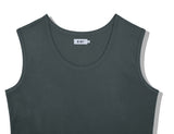 SSY(エスエスワイ)  modal lengthy sleeveless t-shirt khaki