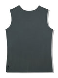 SSY(エスエスワイ)  modal lengthy sleeveless t-shirt khaki