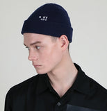 SSY(エスエスワイ)  ssy co needlework watch cap navy