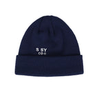 SSY(エスエスワイ)  ssy co needlework watch cap navy