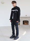 KND(ケイエンド) REFLECTION LINE OVERSIZE SHIRTS