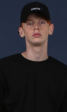 SSY(エスエスワイ)  CNDNT double strap cap black