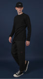 SSY(エスエスワイ)  CNDNT double strap cap black