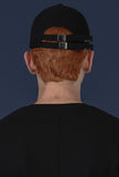 SSY(エスエスワイ)  CNDNT double strap cap black