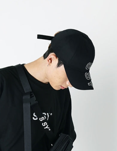 SSY(エスエスワイ)  S SY line cap black