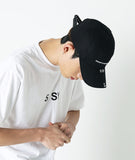 SSY(エスエスワイ)  SSYCO double strap cap black