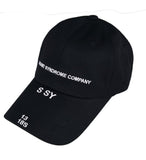 SSY(エスエスワイ)  SSYCO double strap cap black